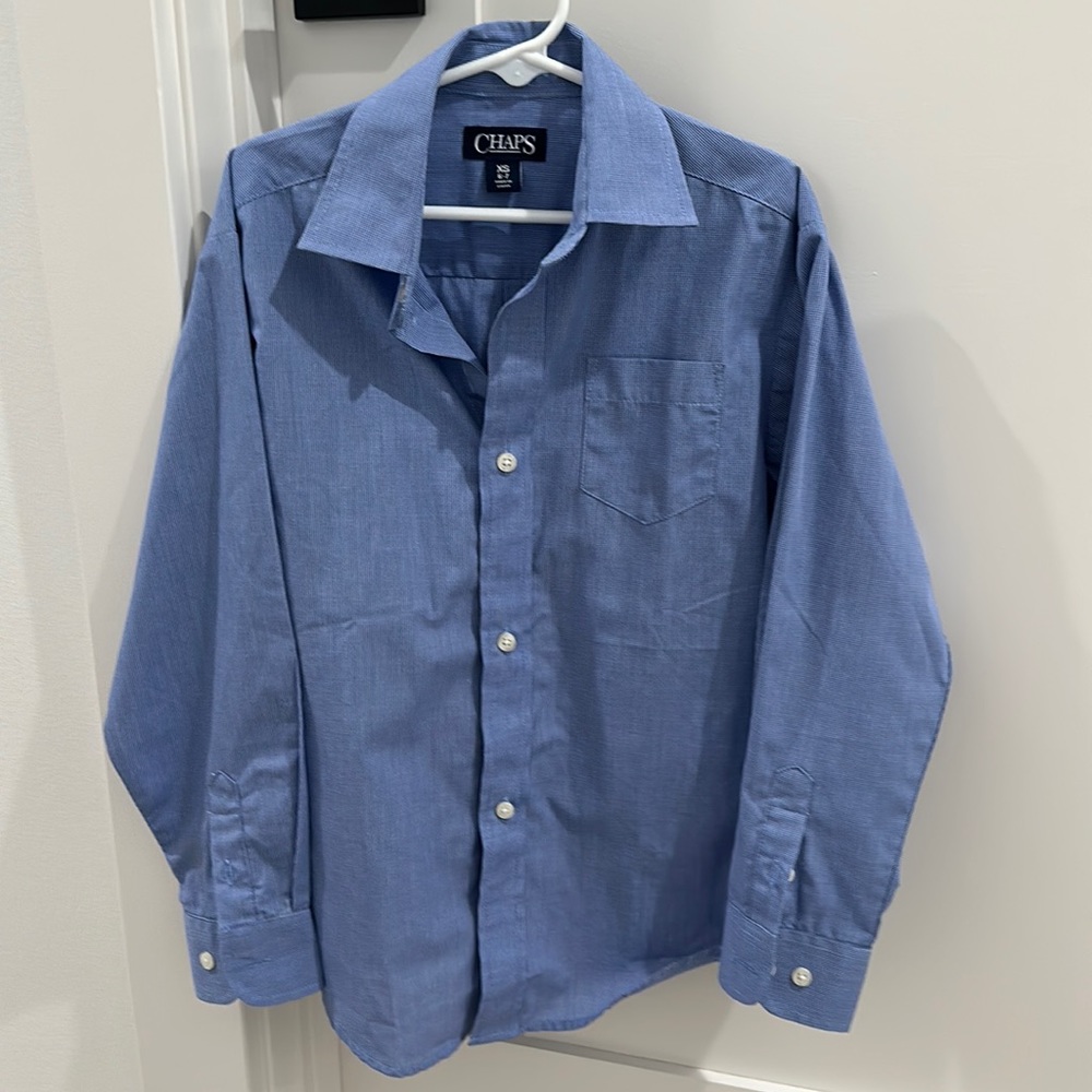 Chaps boys’ dress shirt, XS (6-7)